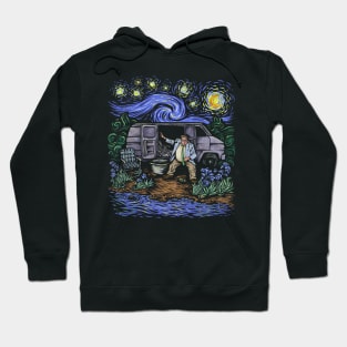 I Live in A Van Gogh- no text version Hoodie